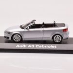 Audi A3 8P Kabriolet Strieborný Minichamps 1:43