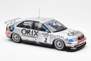 Audi A4 B5 Orix #2 P. Radisch 1998 UT Models 1:18 39872 Kov – obrázok 4 z 6