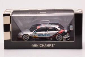 Audi A4 B7 DTM Team Audi Sport Abt #7 F. Biela DTM 2007 Minichamps 1:43 400071797 Kov – obrázok 4 z 4