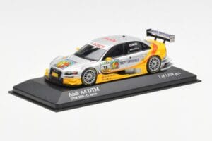 Audi A4 B7 DTM Team Audi Sport Phoenix #15 O. Jarvis DTM 2008 Minichamps 1:43 400081715 Kov – obrázok 2 z 4