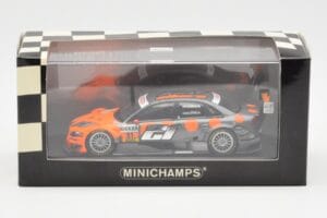 Audi A4 B7 DTM Team Futurecom TME #21 C. Albers DTM 2008 Minichamps 1:43 400089621 Kov – obrázok 4 z 4