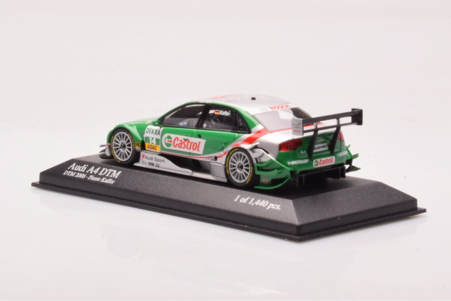 Audi A4 B7 DTM Team Phoenix #14 F. Kaffer DTM 2006 Minichamps 1:43 400061514 Kov – obrázok 3 z 4