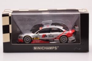 Audi A4 B7 DTM Team Rosberg #15 M. Stippler DTM 2006 Minichamps 1:43 400061515 Kov – obrázok 4 z 4