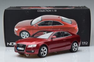Audi A5 B8 Granátová Červená Norev 1:18 188352 Kov – obrázok 7 z 7