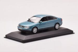 Audi A6 C5 Petrol Metallic Minichamps 1:43 AUDI-264448 Kov – obrázok 2 z 4