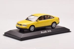 Audi A6 C5 Žltý Minichamps 1:43 IND47004 Kov – obrázok 2 z 4