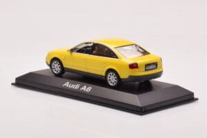 Audi A6 C5 Žltý Minichamps 1:43 IND47004 Kov – obrázok 3 z 4