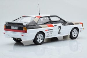 Audi Quattro Audi Sport #1 H. Mikkola / A. Hertz Winners International Swedish Rally 1981 Minichamps 1:18 155811102 Kov – obrázok 2 z 6