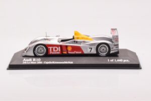 Audi R10 TDI LMP1 #7 R. Capello / T. Kristensen / A. McNish 24 Hours of Le Mans 2006 Minichamps 1:43