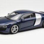 Audi R8 4.2 FSI V8 Modrý Kyosho 1:18 09213BL