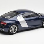 Audi R8 4.2 FSI V8 Modrý Kyosho 1:18 09213BL - image 3 of 8