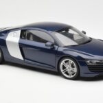Audi R8 4.2 FSI V8 Modrý Kyosho 1:18 09213BL - image 6 of 8