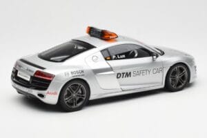 Audi R8 5.2 DTM Safety Car 2010 Kyosho 1:18 09216DTM Kov – obrázok 3 z 8