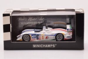 Audi R8 #1 J.J. Lehto / M. Werner GP of Atlanta Winners 2005 Minichamps 1:43 400051391 Kov – obrázok 4 z 4