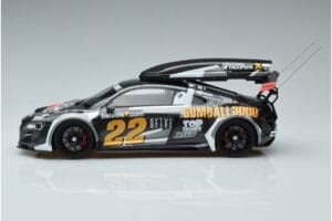 Audi R8 #22 Gumball 3000 2020 GT Spirit 1:18 GT386 Živica – obrázok 3 z 6