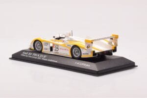 Audi R8 #25 S. Ara / T. Kristensen Winners 1000km Spa 2003 Minichamps 1:43 400031325 Kov – obrázok 3 z 4