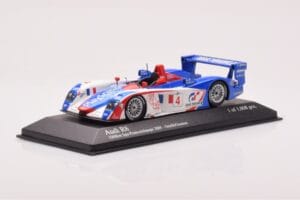 Audi R8 #4 M. Ortelli / J-M. Gounon 1000km Spa 2005 Minichamps 1:43 400051304 Kov – obrázok 2 z 4