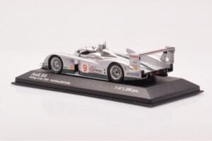 Audi R8 #9 M. Salo / Kane / McCarthy Sebring 12 Hours 2003 Minichamps 1:43 400031399 Kov – obrázok 3 z 4