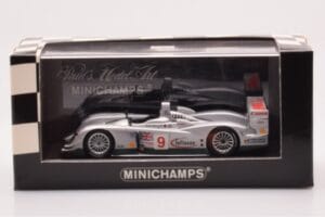 Audi R8 #9 M. Salo / Kane / McCarthy Sebring 12 Hours 2003 Minichamps 1:43 400031399 Kov – obrázok 4 z 4