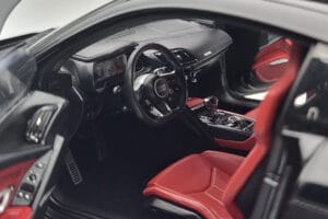 Audi R8 Performance Čierny Kengfai 1:18 VAKF-0353 Kov – obrázok 8 z 10