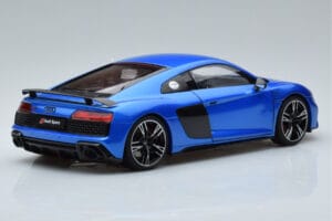 Audi R8 Performance Modrý Kengfai 1:18 VAKF-0355 Kov – obrázok 3 z 10