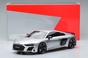 Audi R8 Performance Strieborný Kengfai 1:18 VAKF-0354 Kov – obrázok 10 z 10