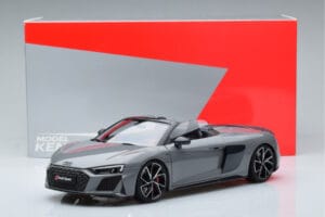 Audi R8 Spyder Performance Nardo Šedý Kengfai 1:18 VAKF-0352 Kov – obrázok 11 z 11