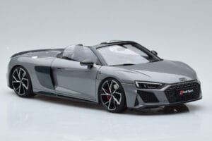 Audi R8 Spyder Performance Nardo Šedý Kengfai 1:18 VAKF-0352 Kov – obrázok 7 z 11