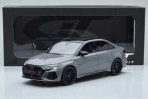Audi RS3 8Y Sedan Performance Edition Šedý GT Spirit 1:18 GT885 Živica – obrázok 6 z 6