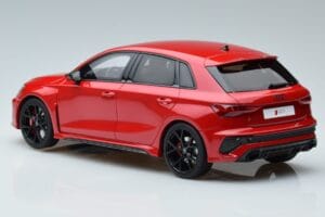 Audi RS3 8Y Sportback Červený GT Spirit 1:18 GT378 Živica – obrázok 5 z 6