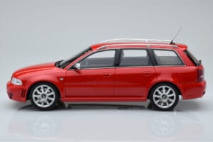Audi RS4 B5 Avant Červený Otto 1:18 OT1026B Živica – obrázok 3 z 6