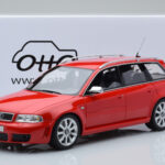 Audi RS4 B5 Avant Červený Otto 1:18 - image 6 of 6