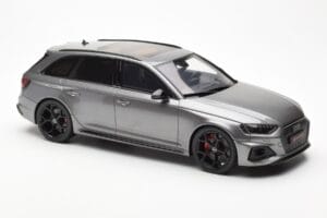 Audi RS4 B9 Avant Competition Daytona Šedý GT Spirit 1:18 GT456 Živica – obrázok 4 z 6