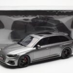 Audi RS4 B9 Avant Competition Daytona Šedý GT Spirit 1:18 GT456 - image 6 of 6