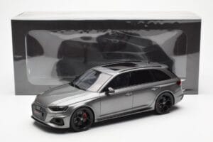 Audi RS4 B9 Avant Competition Daytona Šedý GT Spirit 1:18 GT456 Živica – obrázok 6 z 6