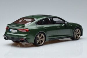 Audi RS5 B9 Sportback Sonoma Zelený Asia Edition GT Spirit 1:18 CLDC018 Živica – obrázok 2 z 6