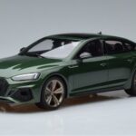 Audi RS5 B9 Sportback Sonoma Zelený Asia Edition GT Spirit 1:18 CLDC018 Živica
