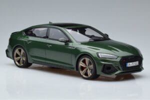 Audi RS5 B9 Sportback Sonoma Zelený Asia Edition GT Spirit 1:18 CLDC018 Živica – obrázok 4 z 6