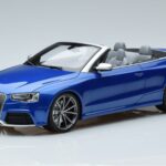 Audi RS5 B8 Kabriolet Modrý GT Spirit 1:18 ZM053 Živica