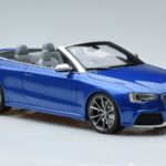Audi RS5 B8 Kabriolet Modrý GT Spirit 1:18 ZM053 Živica - image 4 of 6