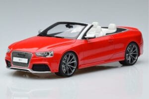 Audi RS5 B8 Kabriolet Červený GT Spirit 1:18 GT724 Živica