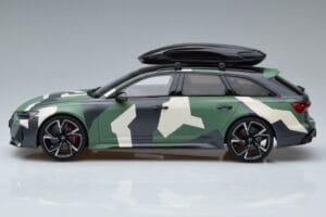 Audi RS6 C8 Avant Maskovanie With Roof Top Asia Edition GT Spirit 1:18 CLDC014 Živica – obrázok 3 z 6