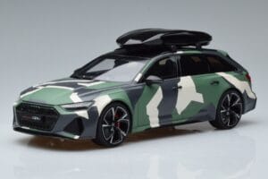 Audi RS6 C8 Avant Maskovanie With Roof Top Asia Edition GT Spirit 1:18 CLDC014 Živica