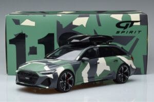 Audi RS6 C8 Avant Maskovanie With Roof Top Asia Edition GT Spirit 1:18 CLDC014 Živica – obrázok 6 z 6