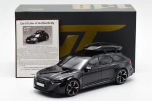 Audi RS6 C8 Avant Mythos Čierny S Karbónovou Strechou Asia Edition GT Spirit 1:18 CLDC007 Živica – obrázok 6 z 6