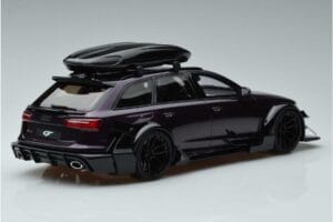 Audi RS6 C7 Avant S Body Kitom Fialový GT Spirit 1:18 GT864 Živica – obrázok 2 z 6