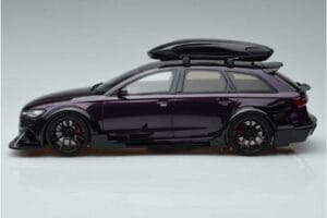 Audi RS6 C7 Avant S Body Kitom Fialový GT Spirit 1:18 GT864 Živica – obrázok 3 z 6