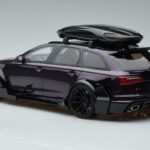 Audi RS6 C7 Avant S Body Kitom Fialový GT Spirit 1:18 GT864 Živica - image 5 of 6