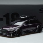 Audi RS6 C7 Avant S Body Kitom Fialový GT Spirit 1:18 GT864 Živica - image 6 of 6
