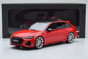 Audi RS6 MTM C8 Avant Tango Červený GT Spirit 1:18 GT432 Živica – obrázok 6 z 6